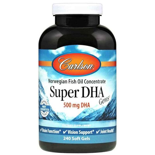 Super DHA Gems 500 Mg, CL